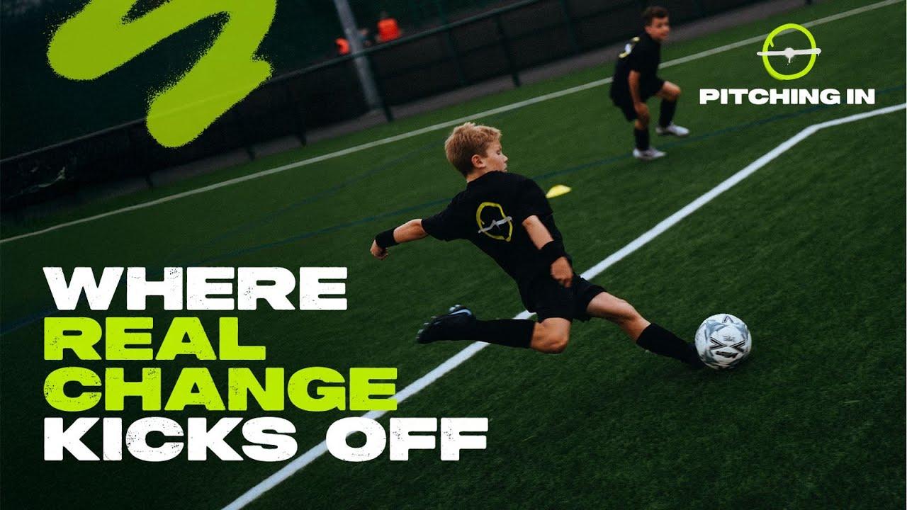 Nothing brings people together like football. That's why we're Pitching In.