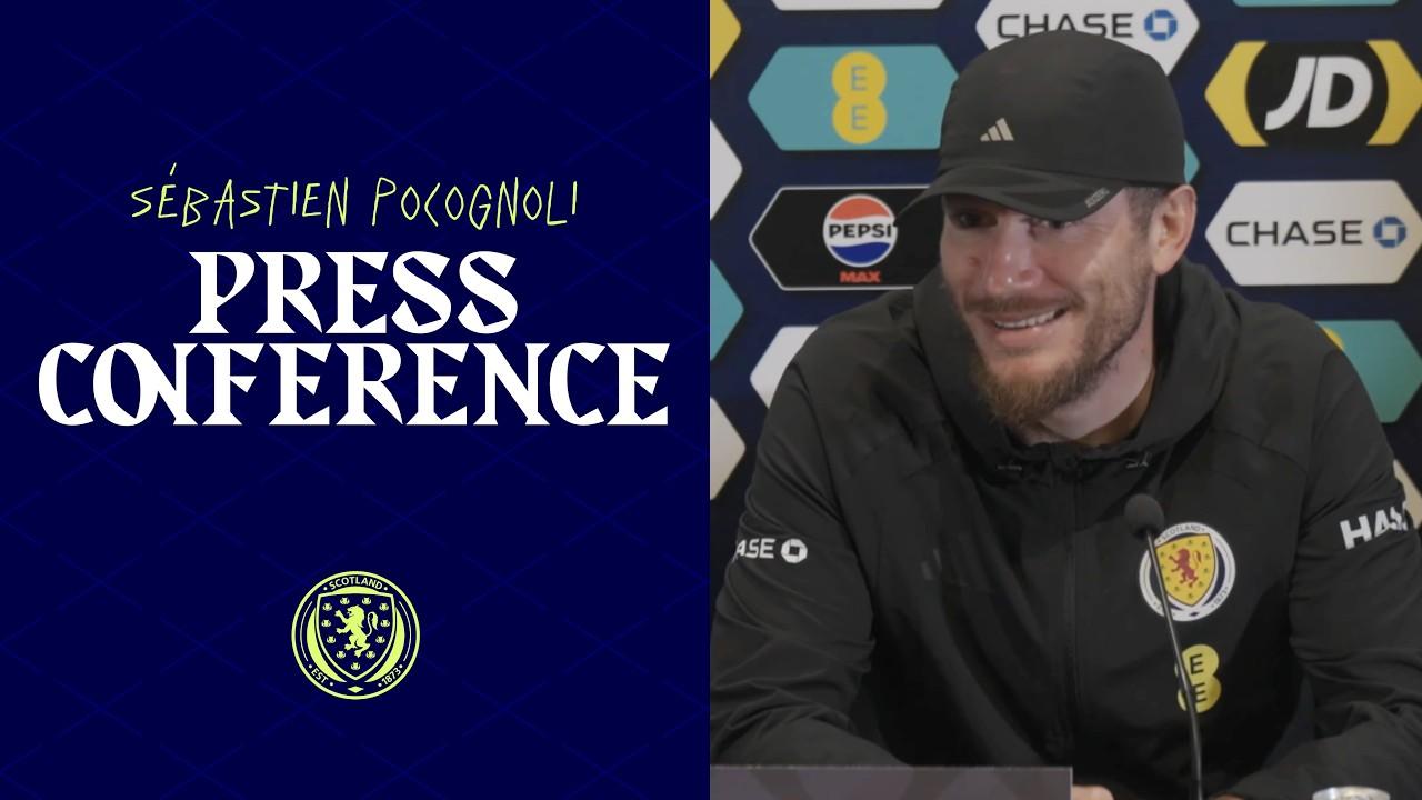 Sébastien Pocognoli Pre-Match Press Conference | Scotland v Switzerland | UEFA Nations League