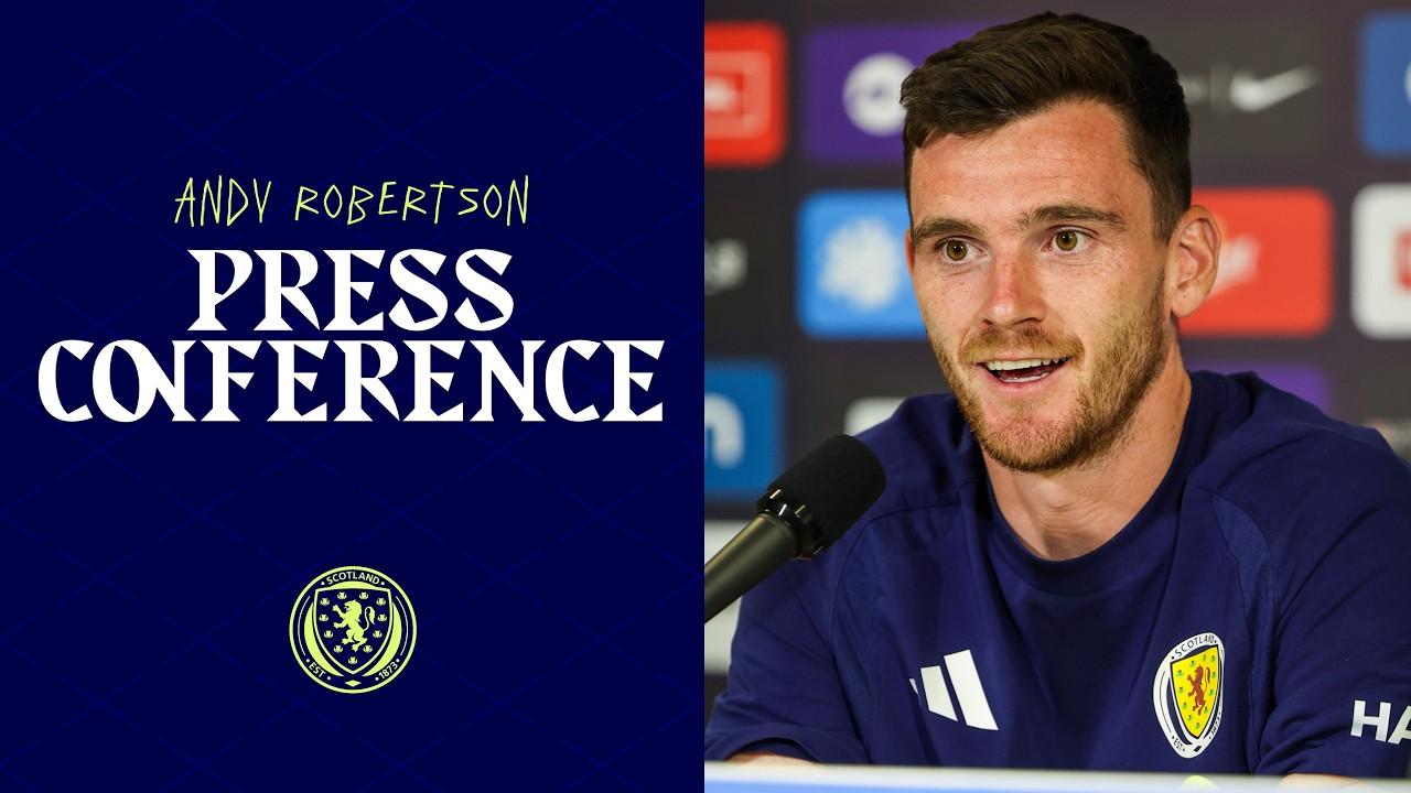 Andy Robertson Pre-Match Press Conference | Slovenia v Scotland | UEFA Nations League