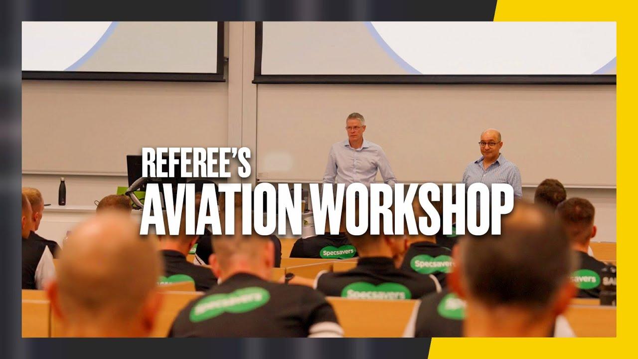 Referees take part in Aviation Workshop | Scottish FA