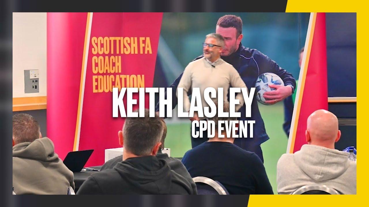 Keith Lasley CPD Event | Scottish FA Coach Education
