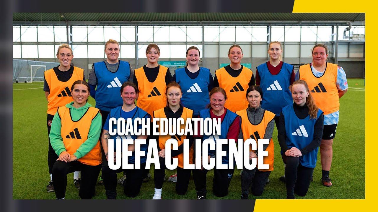 Aspiring female coaches benefit from C Licence offering | Coach Education | Scottish FA