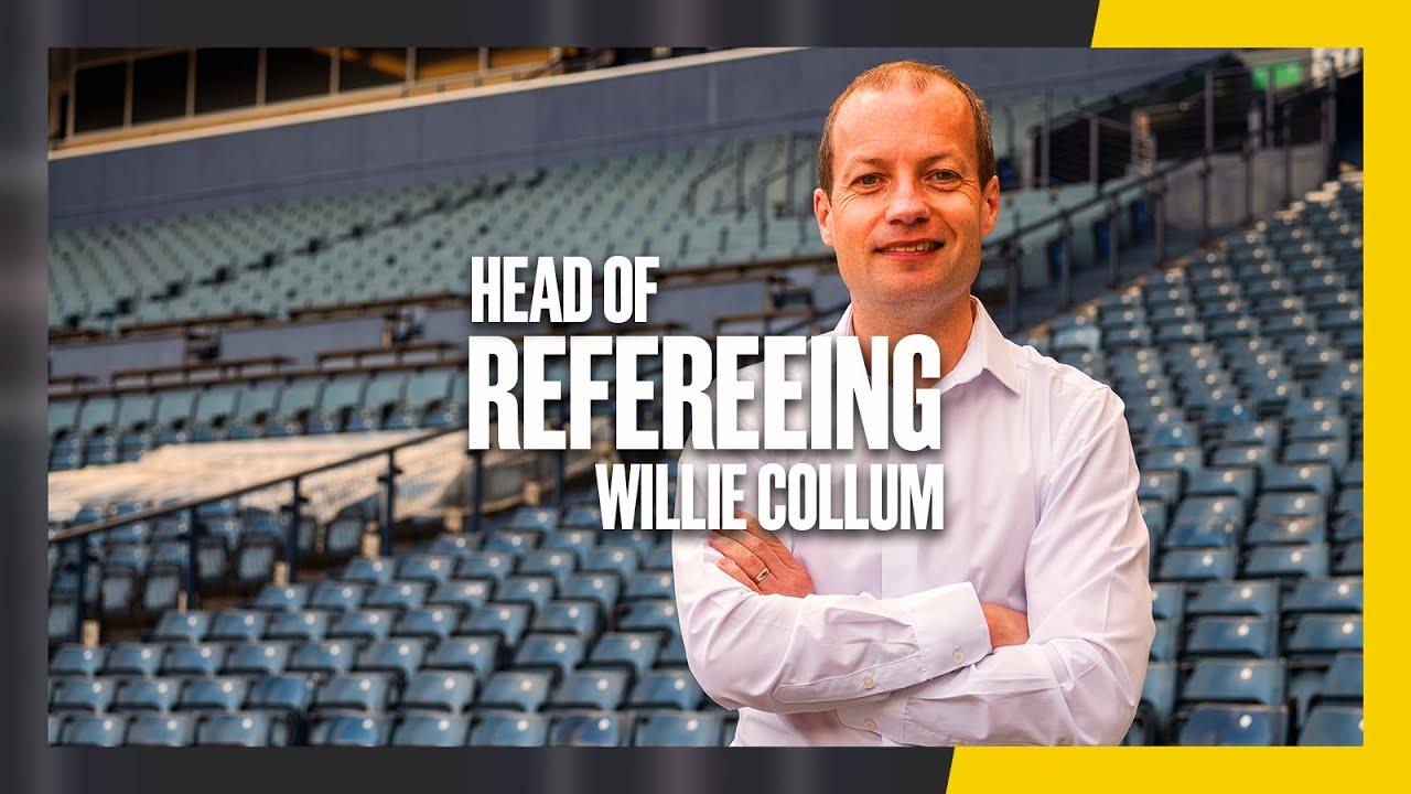 "I'll throw everything into this role to improve Scottish Refereeing" | Willie Collum | Scottish FA