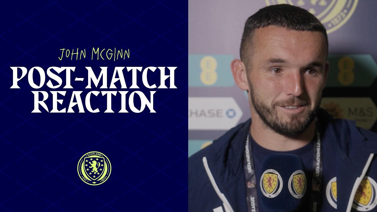 John McGinn Post-Match Reaction | Slovenia v Scotland | UEFA Nations League
