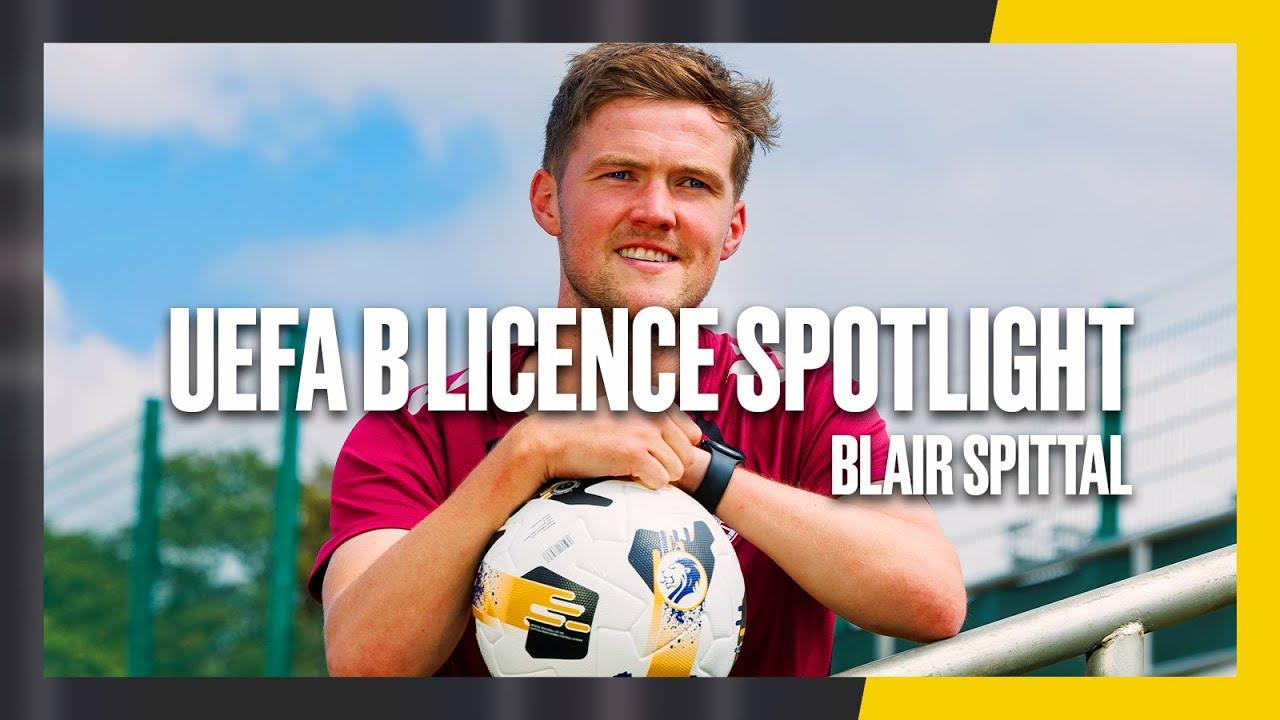 UEFA B Licence Spotlight | Hearts' Blair Spittal discusses coaching ambitions