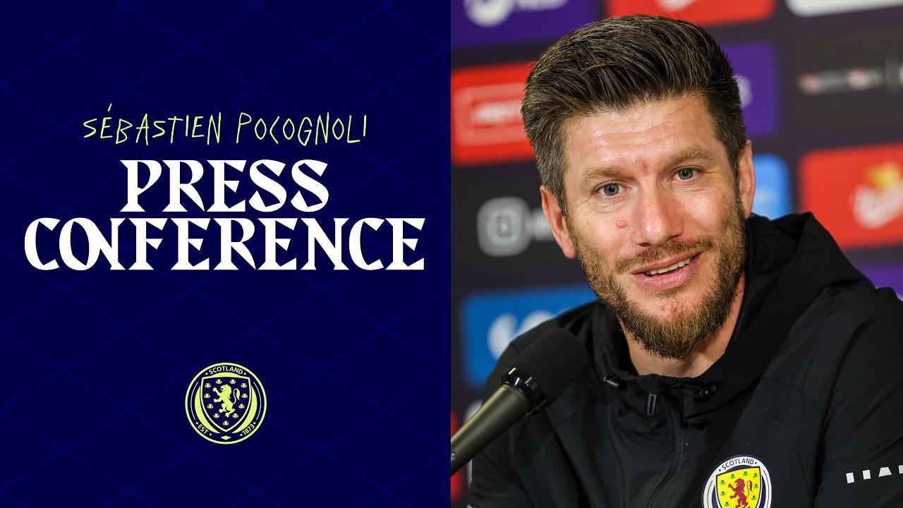 Sébastien Pocognoli Pre-Match Press Conference | Slovenia v Scotland | UEFA Nations League